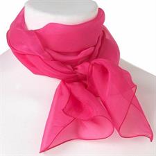 FOULARD TINTA UNITA IN POLIESTERE