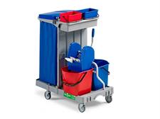 CARRELLO PULIZIA ALPHA 1104 COMPLETO