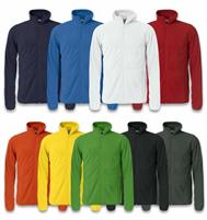 MAGLIA PILE VARI COL. POL.100% MEZ  ZA ZIP 2 TASCHE