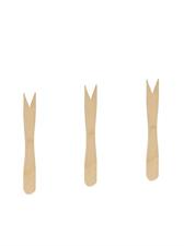 FORCHETTINE LEGNO A 2 PUNTE(10000pz)