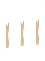 FORCHETTINE LEGNO A 2 PUNTE(10000pz)