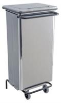 CONTENITORE 11OLT INOX C/COPERCHIO E PEDALE