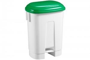 CONTENITORE SIRIUS LT.60 C/COP+PEDALE VERDE