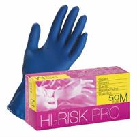 GUANTO BLU  L 50PZ HIGH RISK