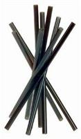 CANNUCCIA NERA LUNGA 21/7 100PZ COMPOSTABILI