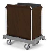 CARRELLO PORTABIANCHERIA C/SACCO IN TELA