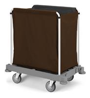 CARRELLO PORTABIANCHERIA C/SACCO IN TELA