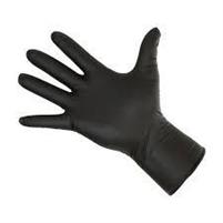 GUANTI NITRILE BLACK TG.S 10x100PZ