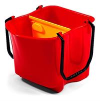 SECCHIO IN PLASTICA ROSSO 28LT