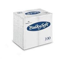 TOVAGLIOLO 40X40 P.C 2V BIANCO BULKYSOFT ECOLABEL 100PZX20CF