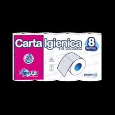 CARTA IGIENICA 2VELI 150 STRAPPI (12x8rotoli)