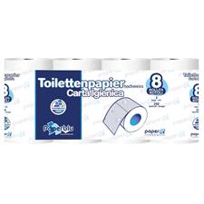 CARTA IGIENICA 8 ROTOLI BLU 190 ST (12x8rt)