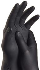 GUANTI NITRILE BLACK TG L 100PZ X 10