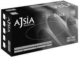 GUANTI NITRILE BLACK TG XL 10X100PZ