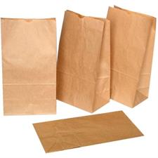 SACCHETTI CARTA KRAFT BIANCO 14X28 KG.10