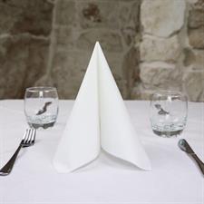 TOVAGLIOLO UNITO 40X40 BIANCO 50 PZ -TEXTILE