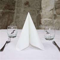 TOVAGLIOLO UNITO 40X40 BIANCO 50 PZ -TEXTILE