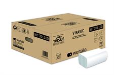ASCIUGAMANI PIEGATI A V 5000PZ 1V ECOLABEL