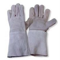 GUANTI IN CROSTA 5 DITA RINF.MANICHET